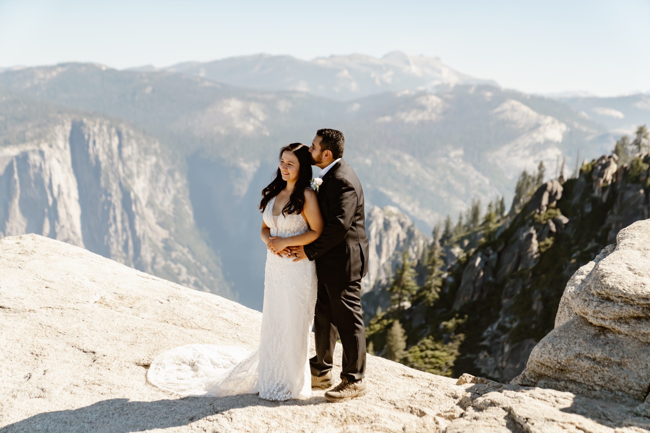Couples portraits at Taft Point